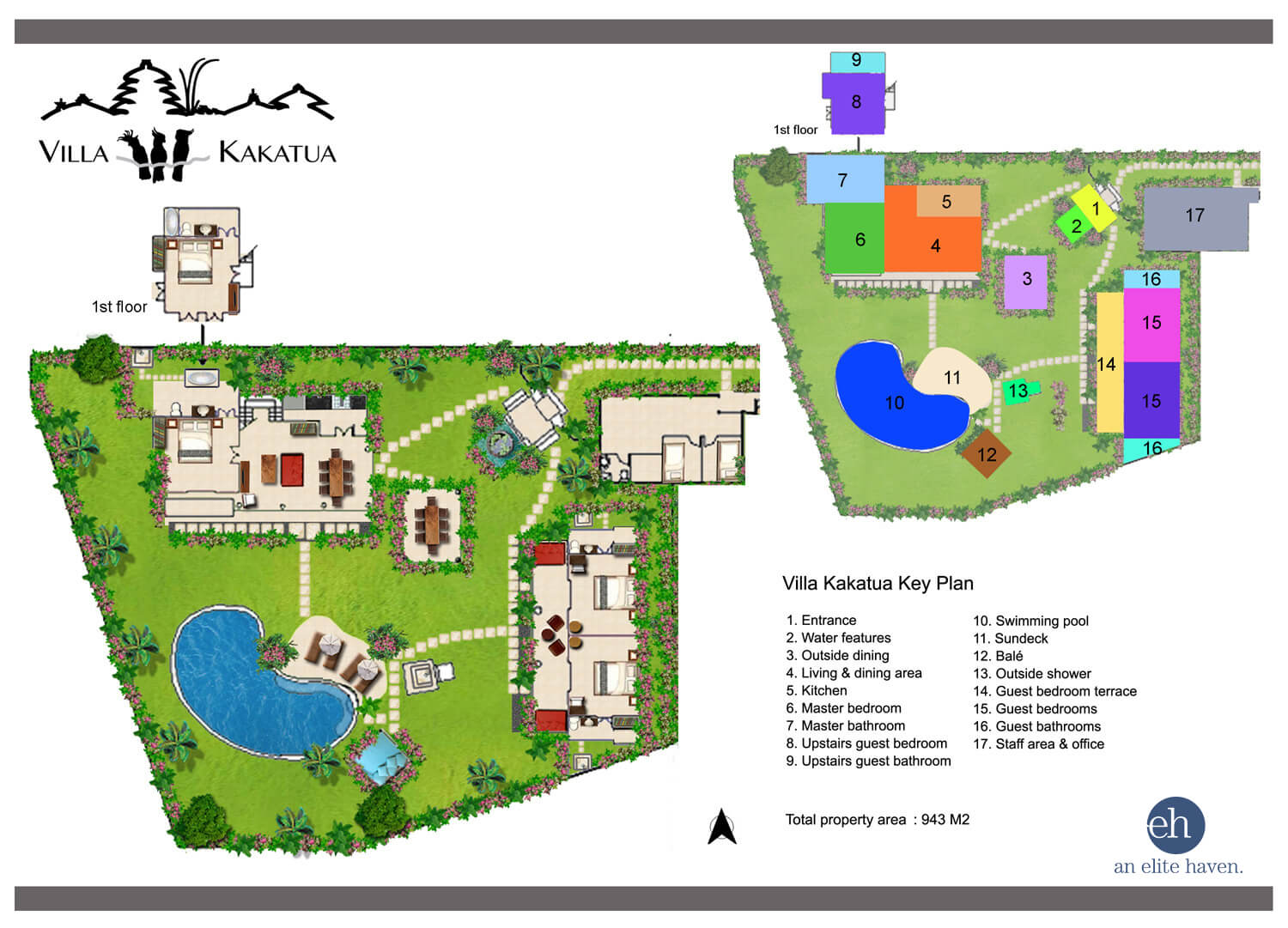 Villa Kakatua - Floorplan